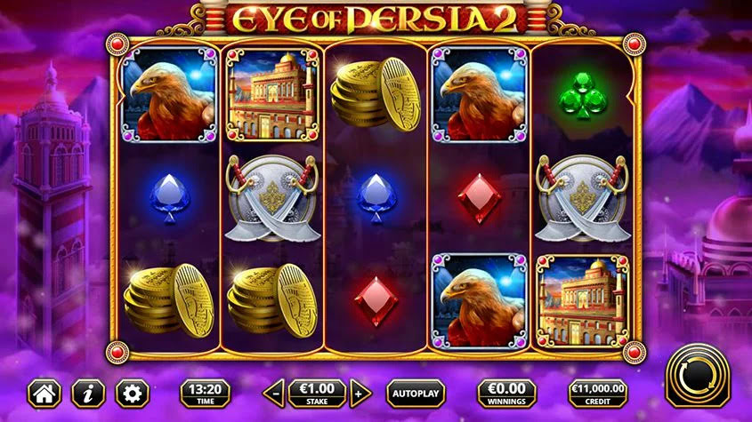 Yggdrasil Gaming Eye of Persia 2
